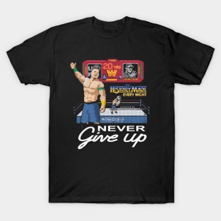 John Cena 20 Years Never Give Up T-Shirt